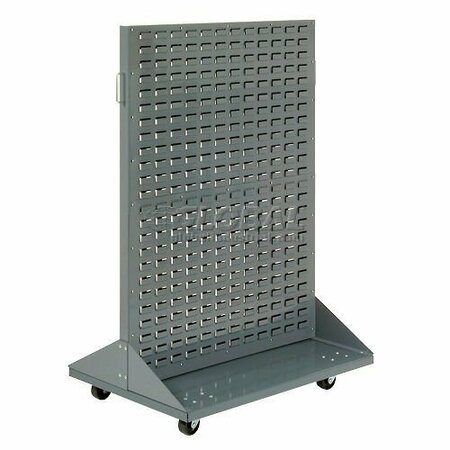 GLOBAL INDUSTRIAL Mobile Double-Sided Rack without Bins 36in x 54in 184833